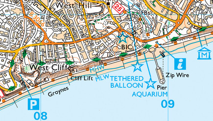 Ordnance Survey 25k mapping from Joanna James Map Portal