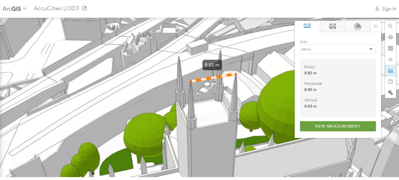 3D Model of London in ArcGIS