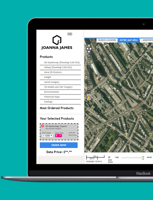 Groundsure Geo Insight pack from Joanna James Map Portal