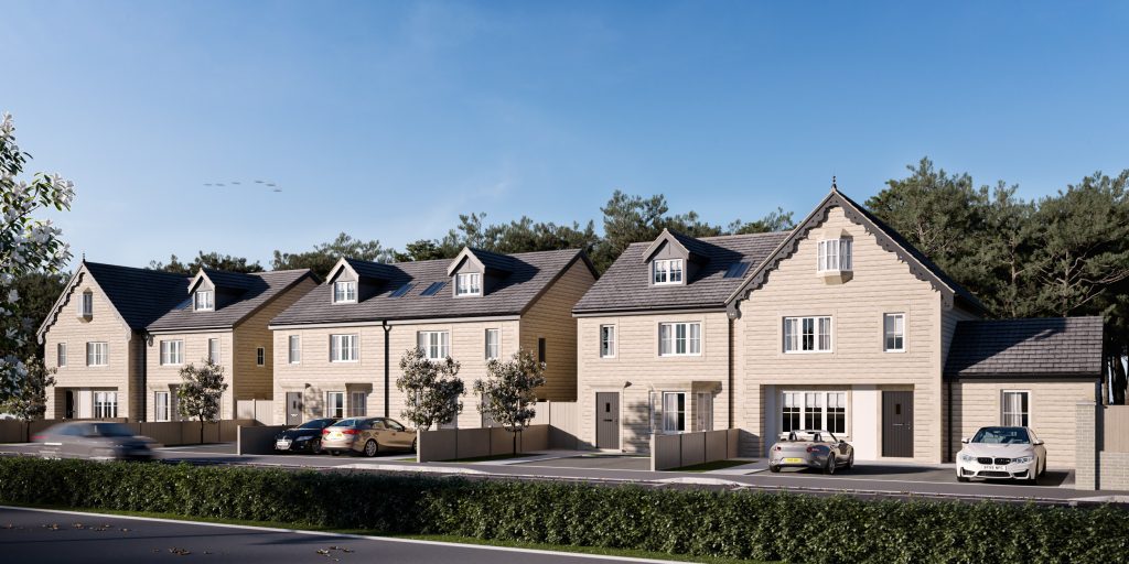 Exterior CGI from Joanna James