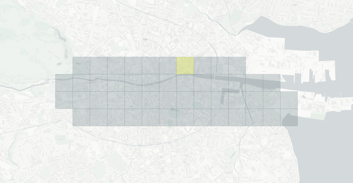 3D Dublin Map
