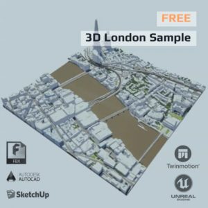London 3D Model free