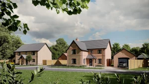 new build CGI visualisations Cotswolds
